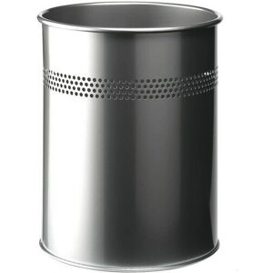 Durable Steel 15L Round Perforated Waste Basket Durable Steel 15L Round Perforated Waste Basket