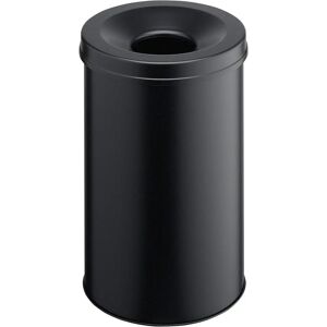 DURABLE Paper basket safe round black 30l DURABLE Paper basket safe round black 30l