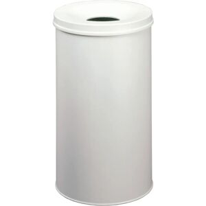 Durable H662xØ375mm Waste Bin 60L Grey - Trash Can Durable H662xØ375mm Waste Bin 60L Grey - Trash Can