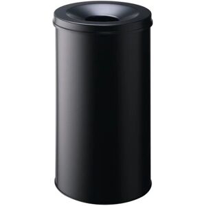 Durable 3307-01 60 L Stalen Zwarte Prullenbak - Waste Bin Durable 3307-01 60 L Stalen Zwarte Prullenbak - Waste Bin