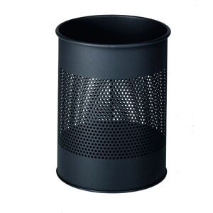 Durable Steel Perforated 15L Waste Paper Bin - Office & Home Durable Steel Perforated 15L Waste Paper Bin - Office & Home