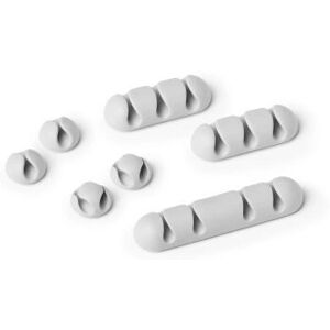 Durable Cavoline Clip Mix Cable Holder - Grey - Cable Clips Durable Cavoline Clip Mix Cable Holder - Grey - Cable Clips