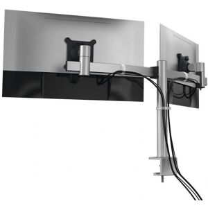 Durable Dual Monitor Mount - Adjustable, VESA 75/100, 21-27" Durable Dual Monitor Mount - Adjustable, VESA 75/100, 21-27"