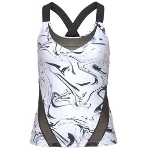 LASCANA ACTIVE Weiß Marmor Sportshirt - Funktionsshirt LASCANA ACTIVE Weiß Marmor Sportshirt - Funktionsshirt
