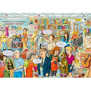 Ravensburger Best of British - The Charity Shop Jigsaw Puzzle - 1000 Pieces Ravensburger Best of British - The Charity Shop Jigsaw Puzzle - 1000 Pieces