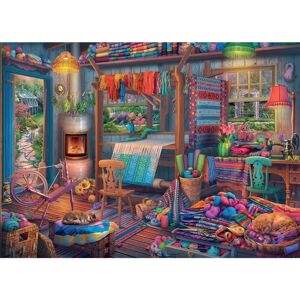 Ravensburger The Weaver's Workshop 1000 Pieces Puzzle Ravensburger The Weaver's Workshop 1000 Pieces Puzzle