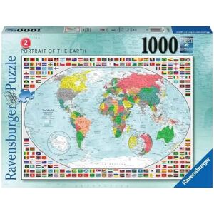 Ravensburger Earth 2 Puzzle - World Map - 1000 Pieces Ravensburger Earth 2 Puzzle - World Map - 1000 Pieces