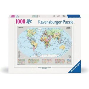 Ravensburger 12000065 Puzzle - Politische Weltkarte - 1000 Teile Ravensburger 12000065 Puzzle - Politische Weltkarte - 1000 Teile