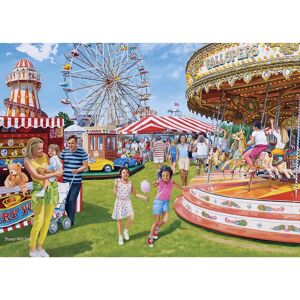 Ravensburger Vintage Fairground Fun 1000-Piece Puzzle - Jigsaw Puzzle Ravensburger Vintage Fairground Fun 1000-Piece Puzzle - Jigsaw Puzzle