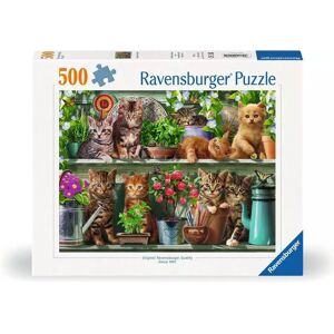 Ravensburger 12000205 - Cats on the Shelf - 500 pcs - Jigsaw Puzzle Ravensburger 12000205 - Cats on the Shelf - 500 pcs - Jigsaw Puzzle