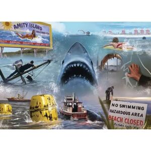Ravensburger 12000277 Puzzle - Jaws - 1000 Pieces - Film-Themed Puzzle Ravensburger 12000277 Puzzle - Jaws - 1000 Pieces - Film-Themed Puzzle