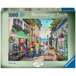 Ravensburger Down The Lane No.3 - Seaview Lane 1000 Pieces Puzzle Ravensburger Down The Lane No.3 - Seaview Lane 1000 Pieces Puzzle