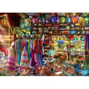 Ravensburger Backstage 1000-piece Puzzle - Colorful, Made in Germany Ravensburger Backstage 1000-piece Puzzle - Colorful, Made in Germany