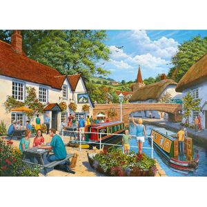 Ravensburger Waterside Tavern 1000-Piece Jigsaw Puzzle - Puzzle Ravensburger Waterside Tavern 1000-Piece Jigsaw Puzzle - Puzzle