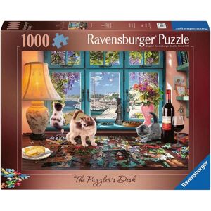 Ravensburger The Puzzler's Desk 1000 Pieces Puzzle Ravensburger The Puzzler's Desk 1000 Pieces Puzzle