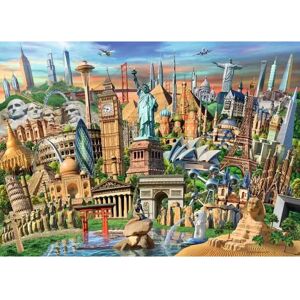 Ravensburger 12000332 Landscape Puzzle 1000 pcs - Landmarks Ravensburger 12000332 Landscape Puzzle 1000 pcs - Landmarks