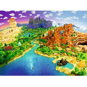 Ravensburger Puzzle 1500 db - Minecraft Világa - Kiváló Minőségű Puzzle Ravensburger Puzzle 1500 db - Minecraft Világa - Kiváló Minőségű Puzzle