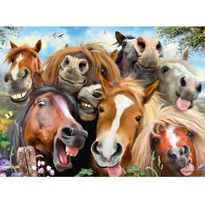 Ravensburger Selfies Horsing Around 500 Pieces Puzzle Ravensburger Selfies Horsing Around 500 Pieces Puzzle