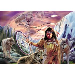 Ravensburger Dreamcatcher Adult 1000 Piece Jigsaw Puzzle - Mystical Wolves & Dreamcatcher Ravensburger Dreamcatcher Adult 1000 Piece Jigsaw Puzzle - Mystical Wolves & Dreamcatcher