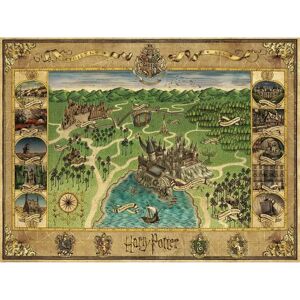 Ravensburger 12000720 Puzzle - Harry Potter Hogwarts Map - 1500 pcs - Puzzle Ravensburger 12000720 Puzzle - Harry Potter Hogwarts Map - 1500 pcs - Puzzle