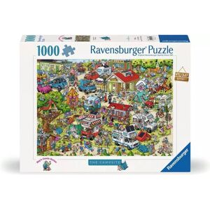 Ravensburger 12000721 1000-Piece Jigsaw Puzzle - The Campsite Ravensburger 12000721 1000-Piece Jigsaw Puzzle - The Campsite