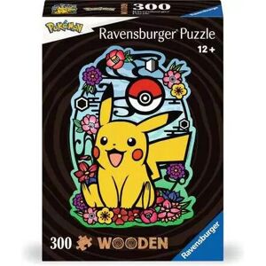 Puzzle en Bois Pikachu Ravensburger 12000761 - 300 Pièces - Publicité Puzzle en Bois Pikachu Ravensburger 12000761 - 300 Pièces - Publicité