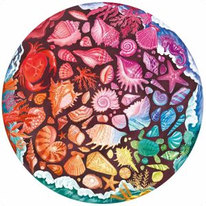 Ravensburger Seashells Circular 500 Piece Puzzle - Art Ravensburger Seashells Circular 500 Piece Puzzle - Art