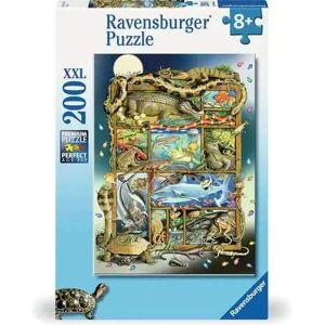 Rompecabezas de Reptiles Ravensburger - 200 piezas para niños Rompecabezas de Reptiles Ravensburger - 200 piezas para niños