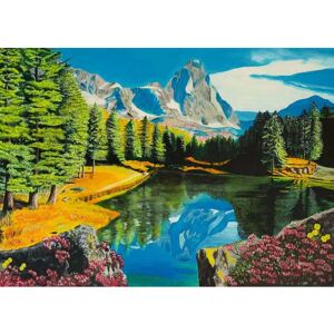 Ravensburger Rocky Mountain Reflections Puzzle - 300 pcs Landscape Ravensburger Rocky Mountain Reflections Puzzle - 300 pcs Landscape