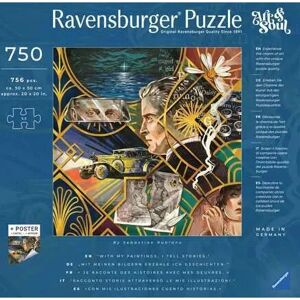 Ravensburger 750-piece Art & Soul Jigsaw Puzzle Ravensburger 750-piece Art & Soul Jigsaw Puzzle