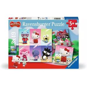 Ravensburger 12001035 Puzzle - Hello Kitty, 3x49 Pieces Ravensburger 12001035 Puzzle - Hello Kitty, 3x49 Pieces