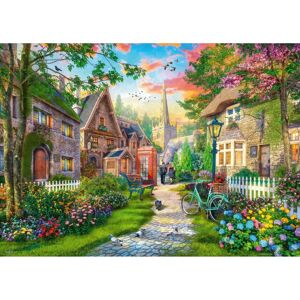 Ravensburger Down the Lane No.4 Church Lane 1000-Piece Puzzle Ravensburger Down the Lane No.4 Church Lane 1000-Piece Puzzle
