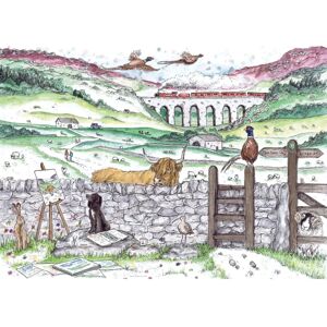 Ravensburger 12001180 - A Stop To Say Hello Puzzle - 1000 Pieces Ravensburger 12001180 - A Stop To Say Hello Puzzle - 1000 Pieces