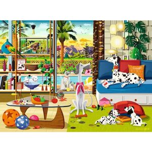 Ravensburger Pets of Palm Springs 500 Piece Jigsaw Puzzle Ravensburger Pets of Palm Springs 500 Piece Jigsaw Puzzle
