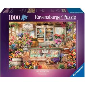 Ravensburger All Seasons Flower Shop - 1000 Pieces Jigsaw Puzzle Ravensburger All Seasons Flower Shop - 1000 Pieces Jigsaw Puzzle
