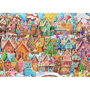 Ravensburger Christmas Cookie Village 1000 Piece Jigsaw Puzzle Ravensburger Christmas Cookie Village 1000 Piece Jigsaw Puzzle
