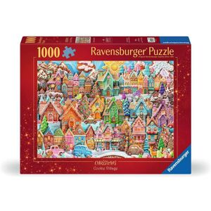 Ravensburger Christmas Cookie Village 1000 Piece Jigsaw Puzzle Ravensburger Christmas Cookie Village 1000 Piece Jigsaw Puzzle
