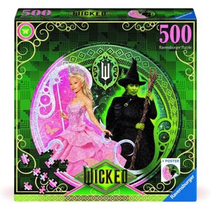 Ravensburger Wicked Movie Circular Puzzle - 500 Pieces Ravensburger Wicked Movie Circular Puzzle - 500 Pieces