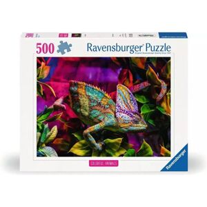 Ravensburger Colorful Animals Chameleon Puzzle - Jigsaw Puzzle 500 pcs Ravensburger Colorful Animals Chameleon Puzzle - Jigsaw Puzzle 500 pcs