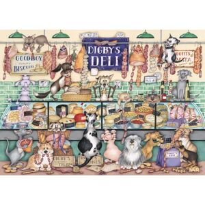 Ravensburger Dapper Dogs Digby's Deli - Jigsaw Puzzle - 1000 Pieces Ravensburger Dapper Dogs Digby's Deli - Jigsaw Puzzle - 1000 Pieces