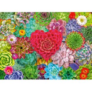 Ravensburger Succulent Love Jigsaw Puzzle - 500 Pieces Ravensburger Succulent Love Jigsaw Puzzle - 500 Pieces