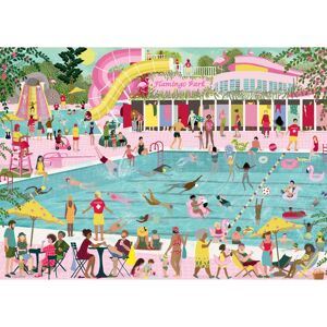 Ravensburger Angela Holland Flamingo Park Jigsaw Puzzle - 1000 Pieces Ravensburger Angela Holland Flamingo Park Jigsaw Puzzle - 1000 Pieces