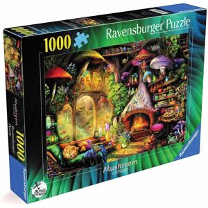 Ravensburger Mushroom Cottage Jigsaw Puzzle - 1000 Pieces Ravensburger Mushroom Cottage Jigsaw Puzzle - 1000 Pieces