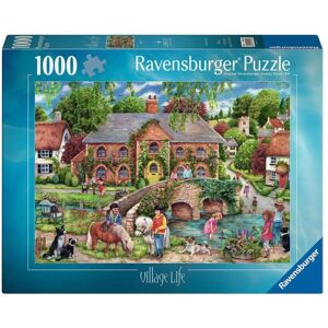 Ravensburger Village Life - 1000 Pieces Jigsaw Puzzle Ravensburger Village Life - 1000 Pieces Jigsaw Puzzle