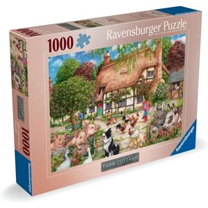 Ravensburger Farm Cottage 1000 Piece Jigsaw Puzzle - Farm Cottage Ravensburger Farm Cottage 1000 Piece Jigsaw Puzzle - Farm Cottage