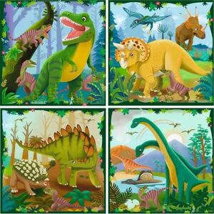 Ravensburger Dinosaur Puzzle Set - 4 Puzzles 25-56 pcs Ravensburger Dinosaur Puzzle Set - 4 Puzzles 25-56 pcs