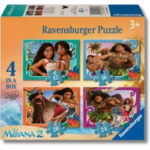 Ravensburger Moana 2 4 In A Box Puzzle - Puzzles Ravensburger Moana 2 4 In A Box Puzzle - Puzzles