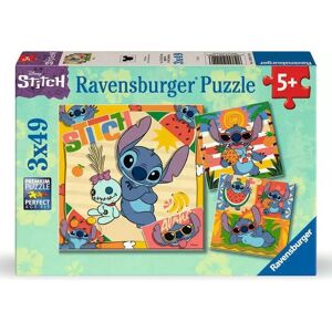 Ravensburger 12004114 Disney Stitch Puzzle - 3x49 pcs Ravensburger 12004114 Disney Stitch Puzzle - 3x49 pcs