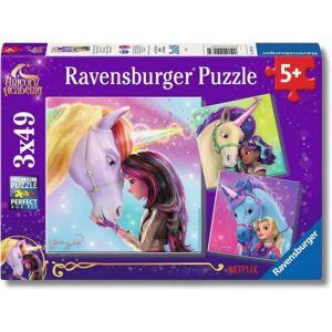 Ravensburger Barnpussel Unicorn Academy - 3x49 Delar - Utbildande & Roligt Ravensburger Barnpussel Unicorn Academy - 3x49 Delar - Utbildande & Roligt