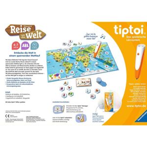 Ravensburger Tiptoi Travel Game - Our Journey Around the World - Geography Learning for Kids Ravensburger Tiptoi Travel Game - Our Journey Around the World - Geography Learning for Kids